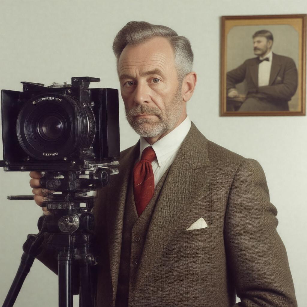 AI-created image of John Russell (director)