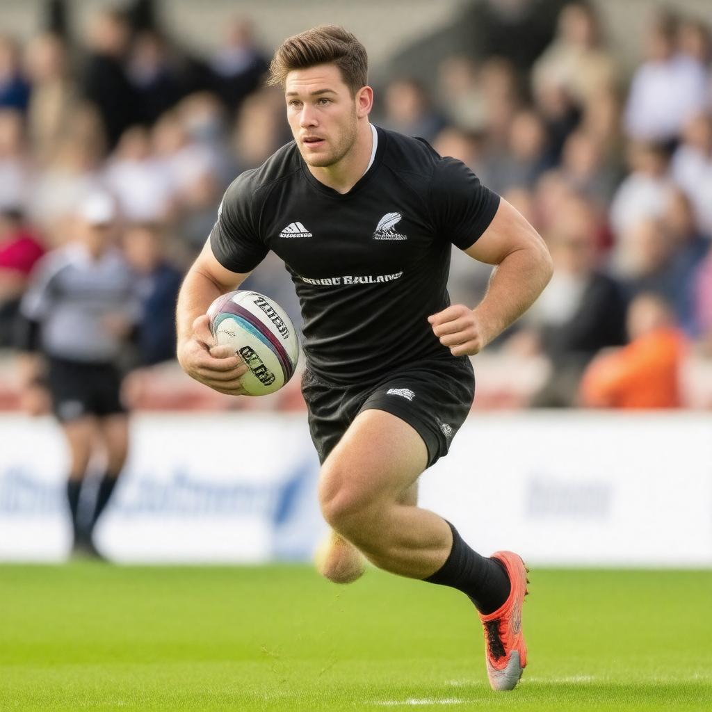 AI-created image of John Russell (rugby union)