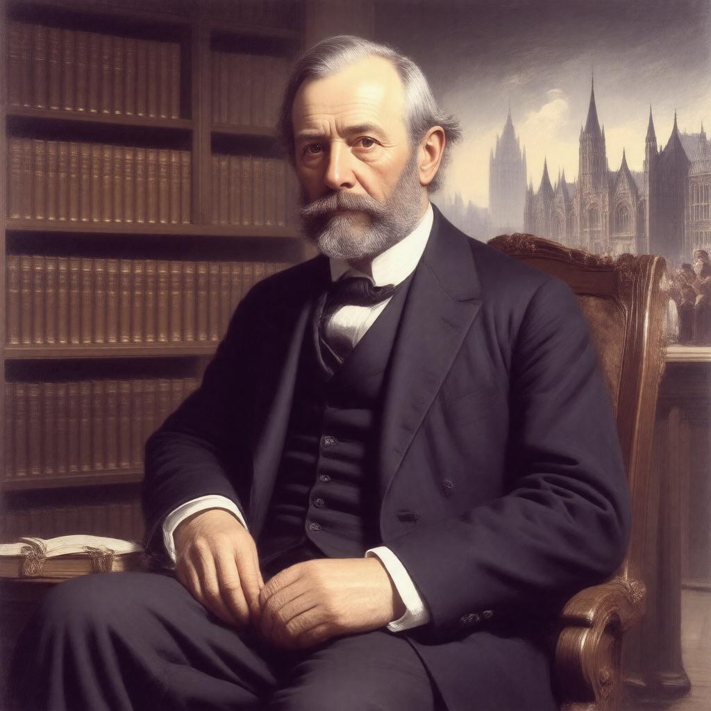AI-created image of John Rylands