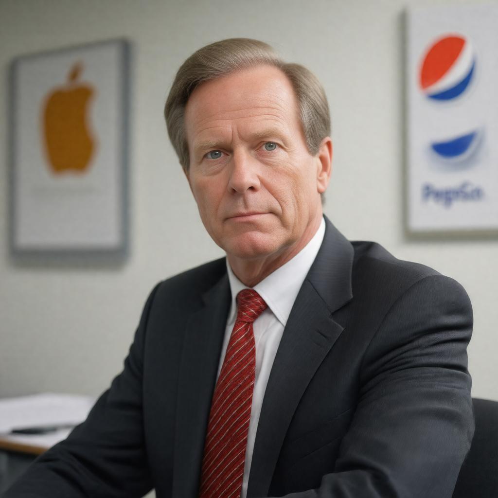 AI-created image of John Sculley III