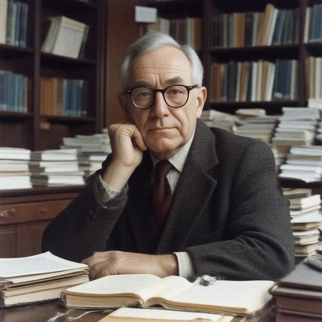 AI-created image of John Searle