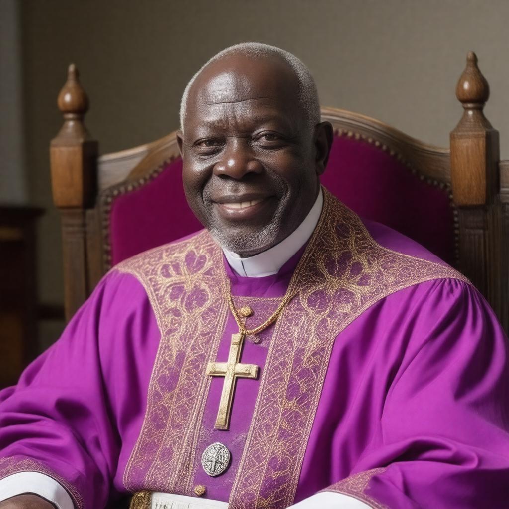 AI-created image of John Sentamu