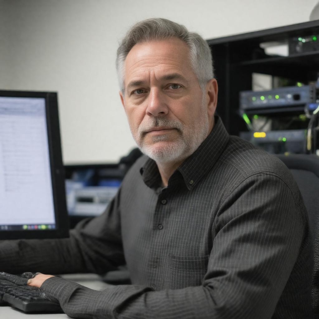 AI-created image of John Shoch