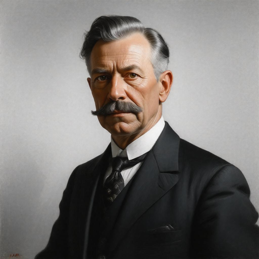 AI-created image of John Simon Guggenheim