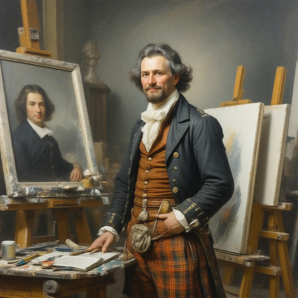Click to view larger image AI-created image of John Smibert