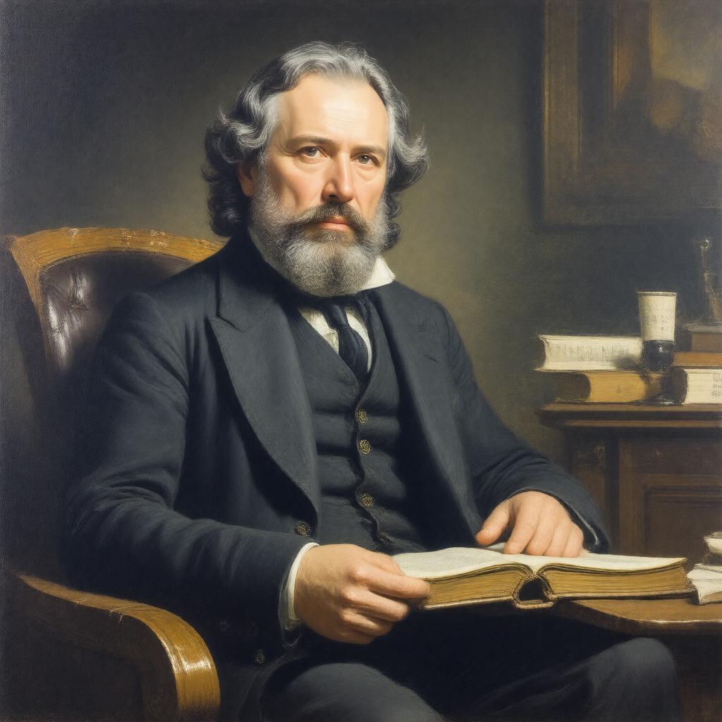 AI-created image of John Snow