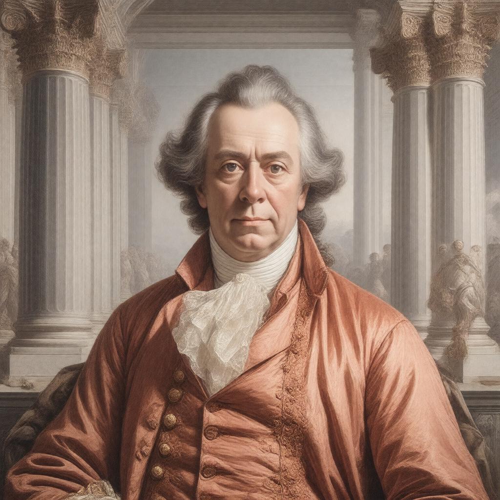 AI-created image of John Soane