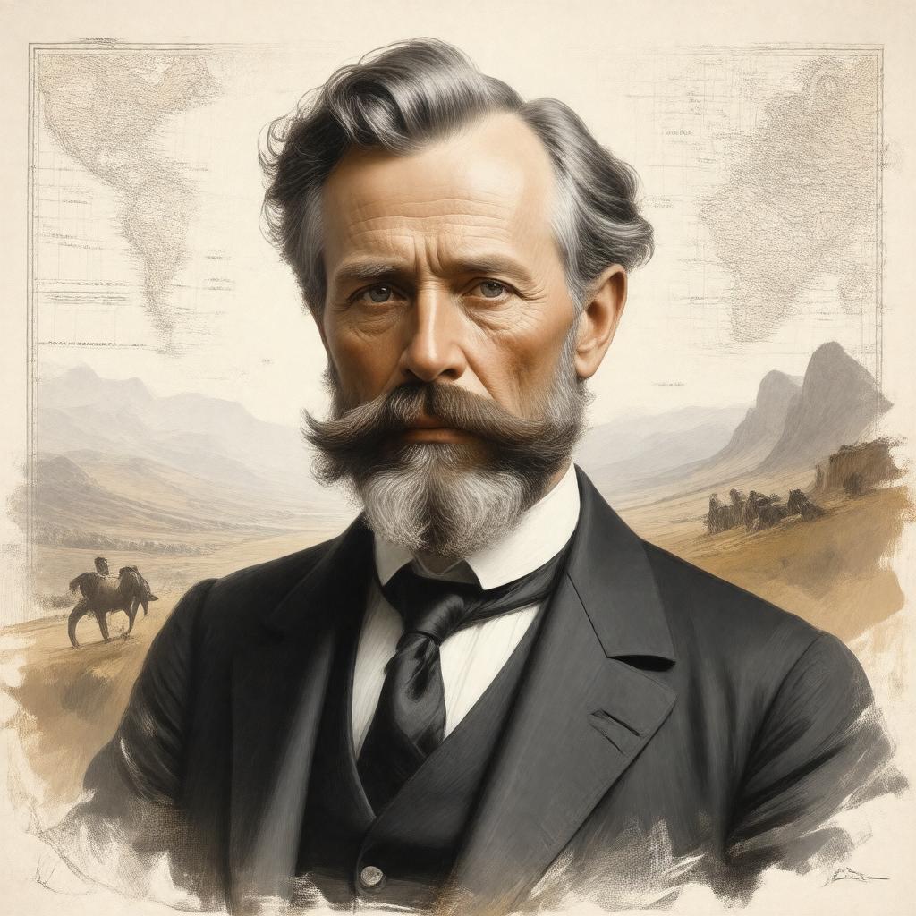 AI-created image of John Soule