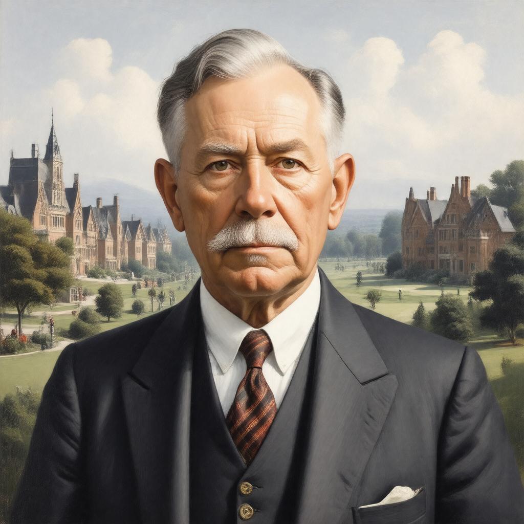 AI-created image of John Sprunt Hill