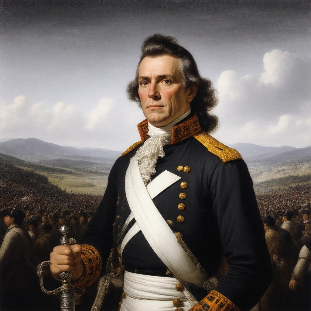 Click to view larger image AI-created image of John Stark