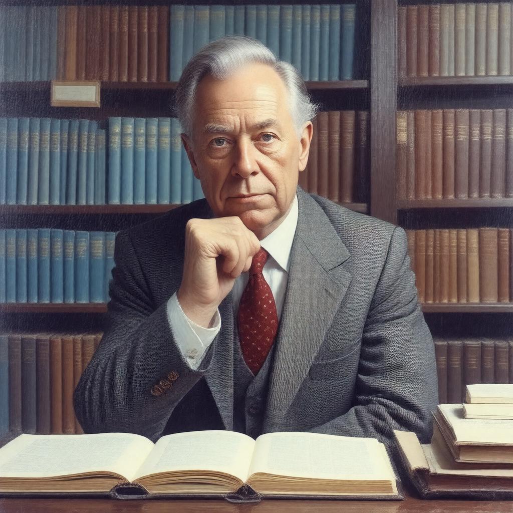 AI-created image of John Stewart Bell