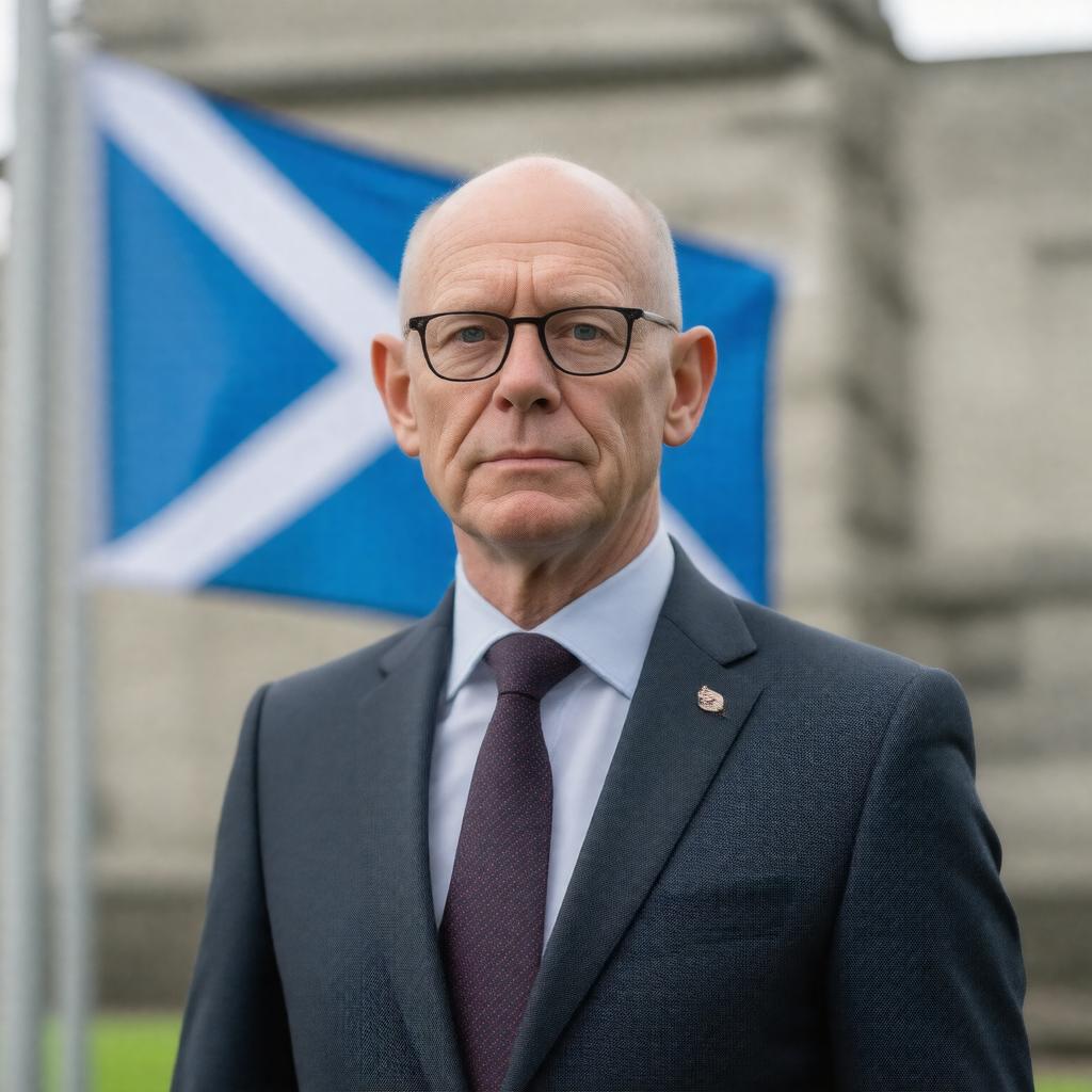 AI-created image of John Swinney