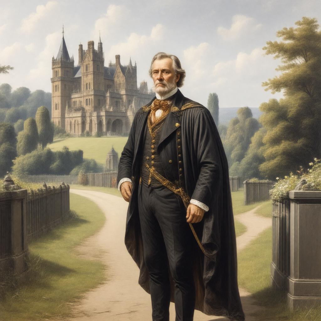 AI-created image of John Talbot, 16th Earl of Shrewsbury