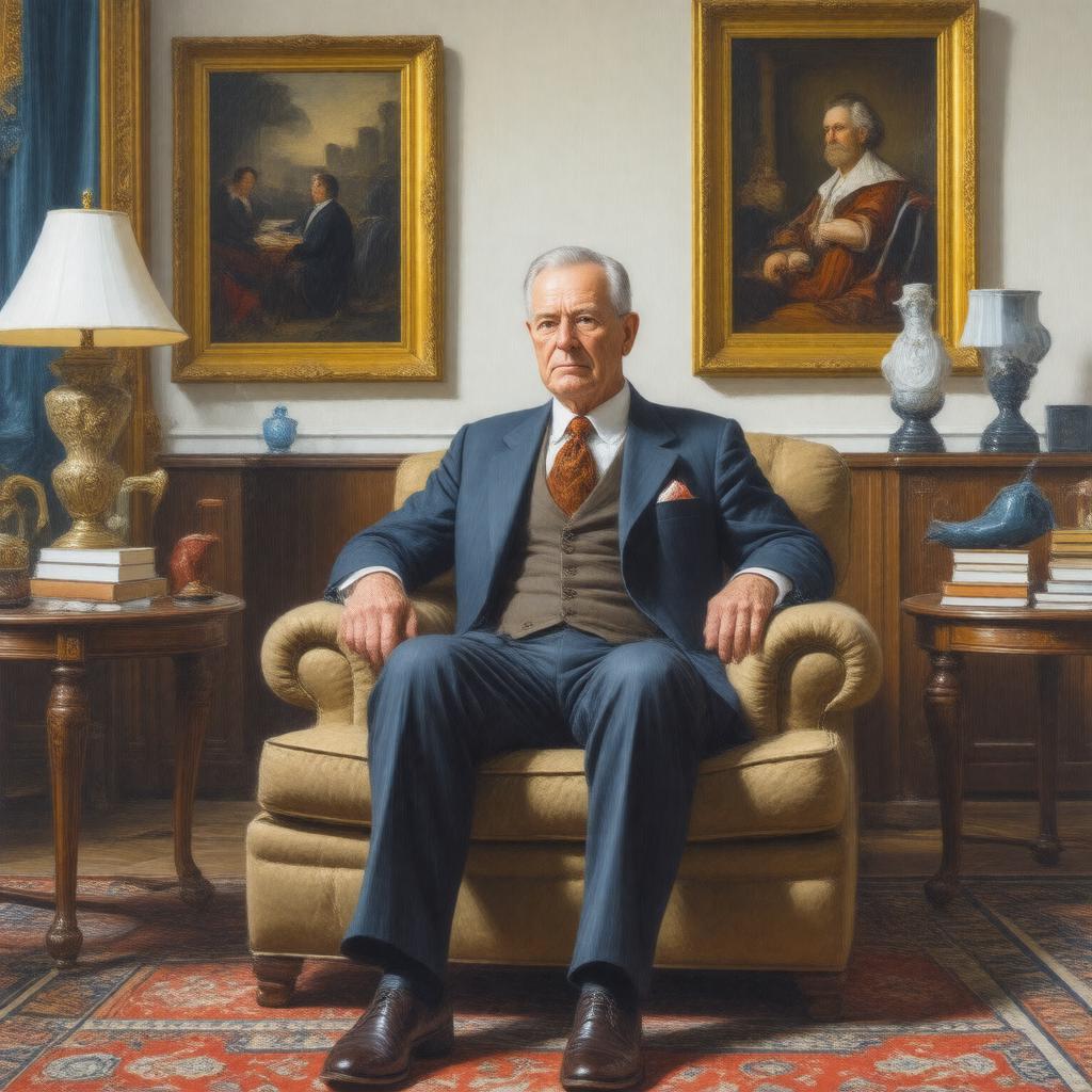 AI-created image of John Templeman Coolidge