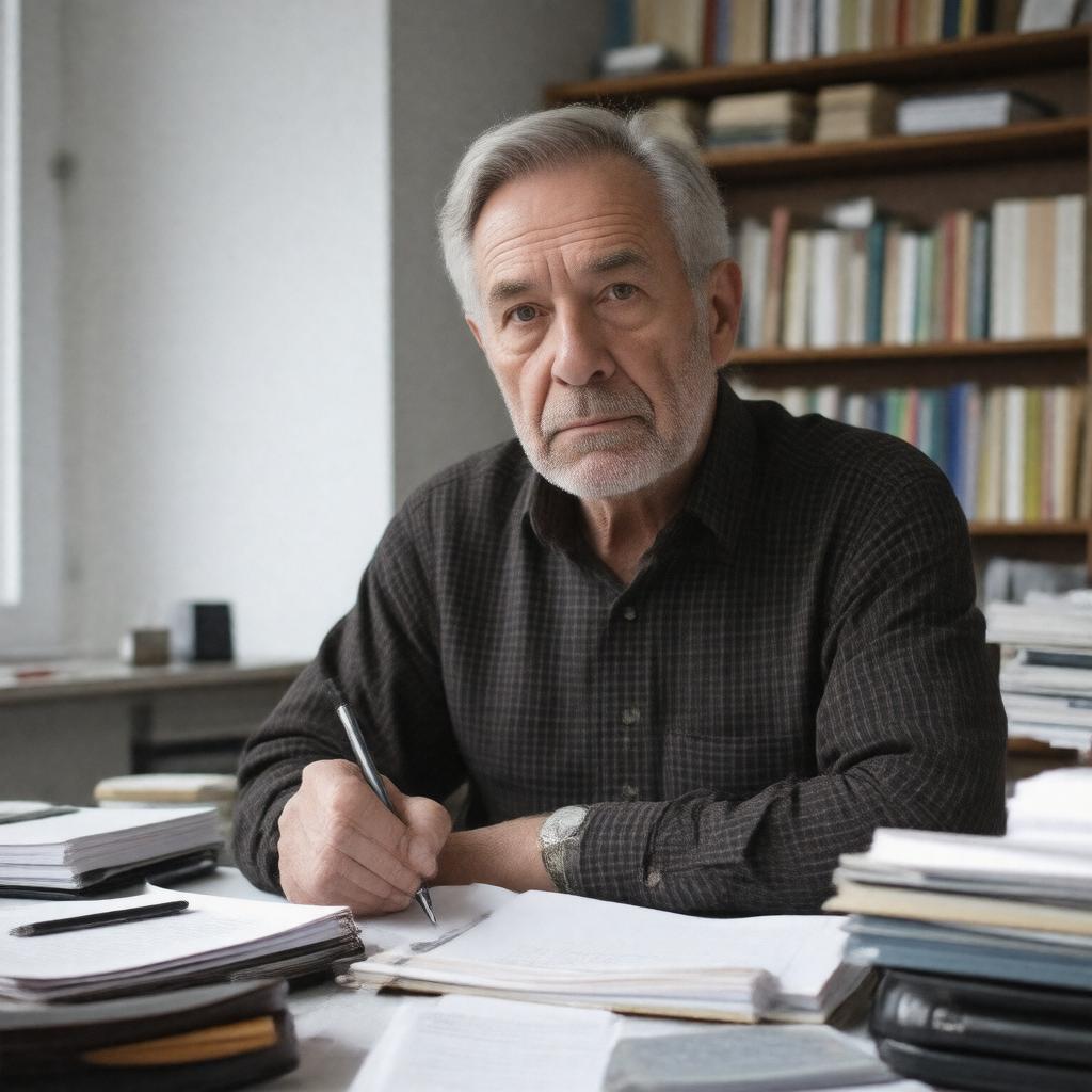 AI-created image of John Tierney