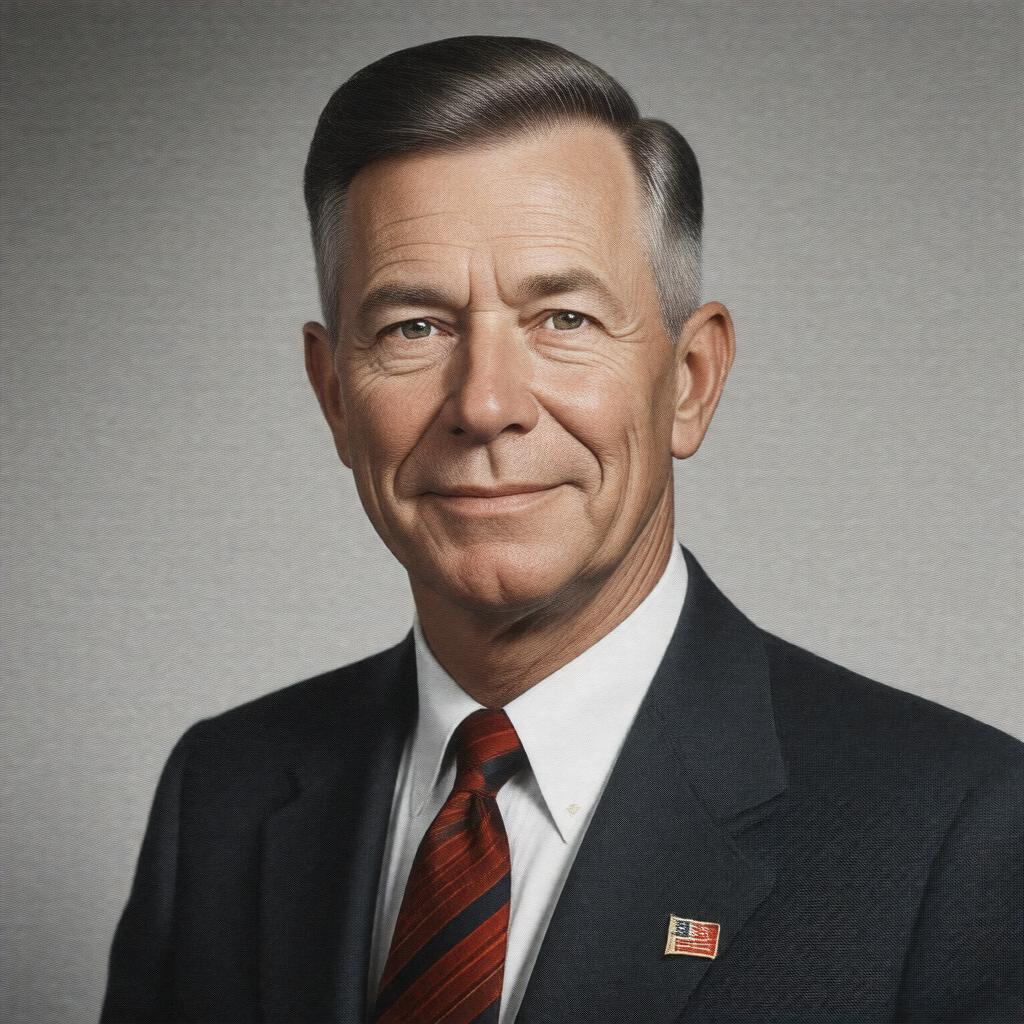 AI-created image of John Tower