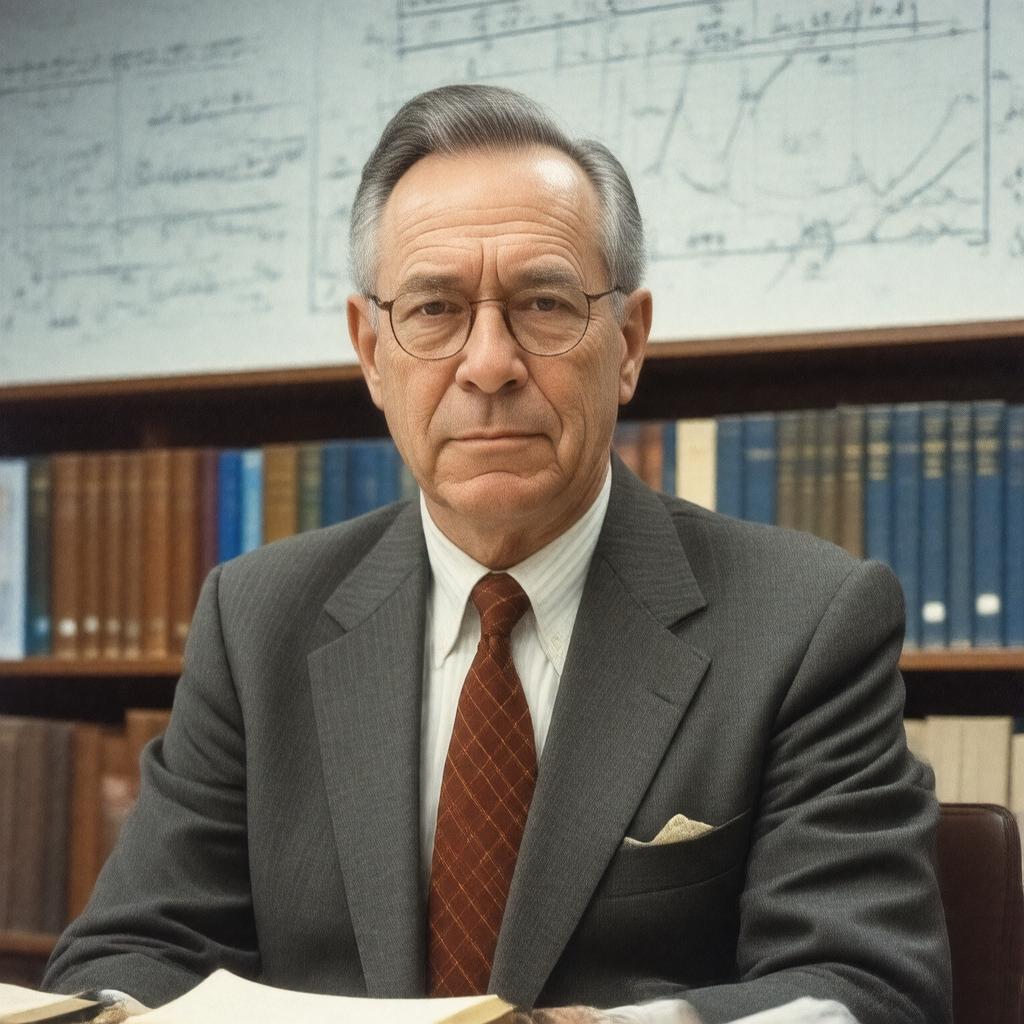 AI-created image of John Tukey