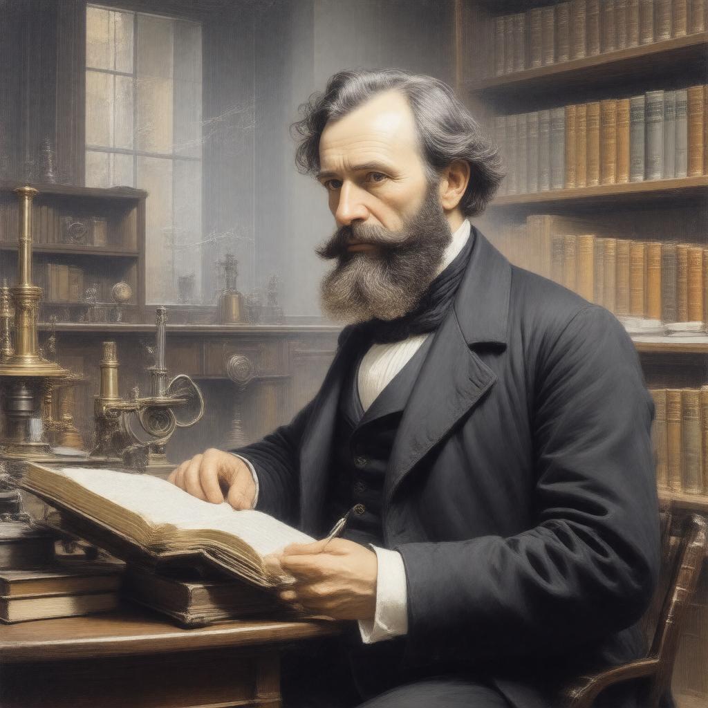 AI-created image of John Tyndall