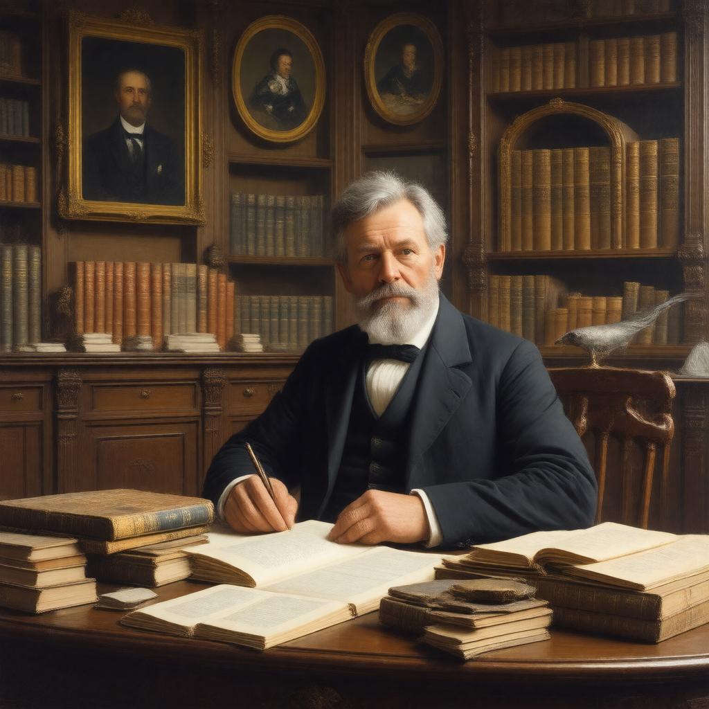 AI-created image of John Van Voorst