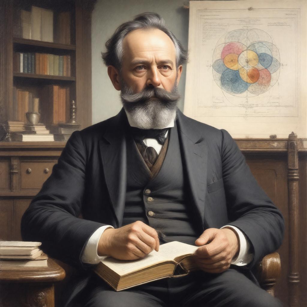 AI-created image of John Venn