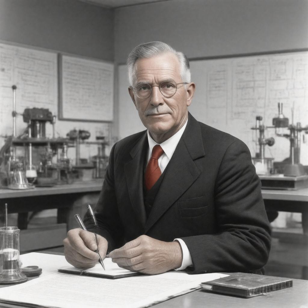 AI-created image of John W. Farley