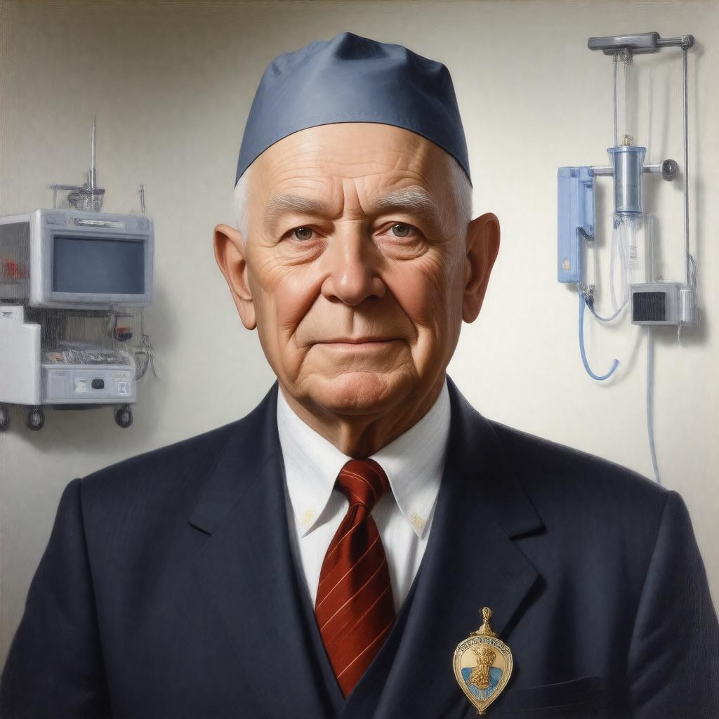 AI-created image of John W. Kirklin