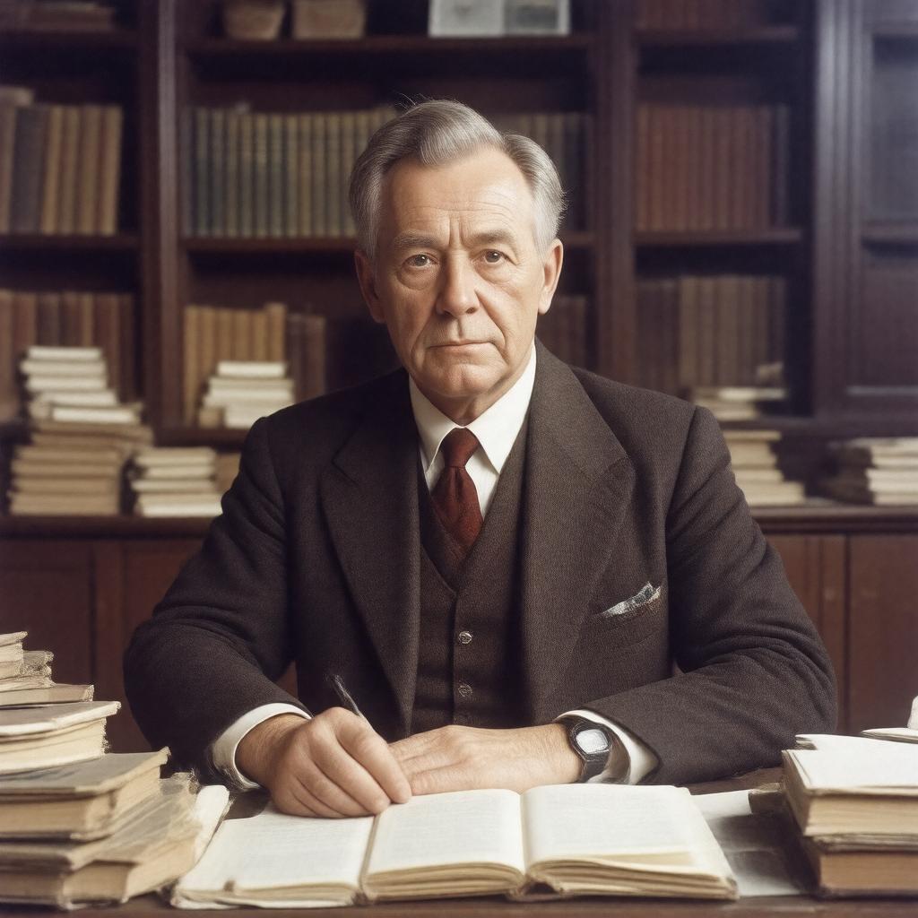 AI-created image of John W. N. Watkins