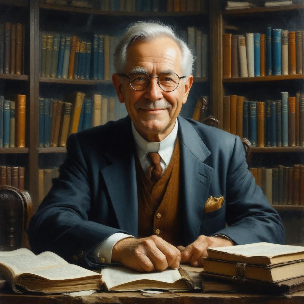 AI-created image of John W. O'Malley