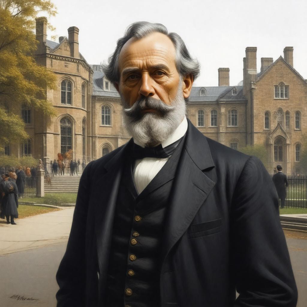 AI-created image of John W. Sterling