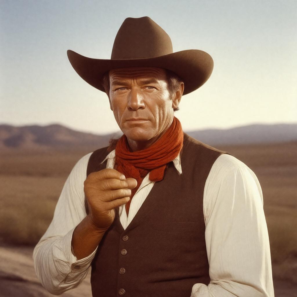 AI-created image of John Wayne