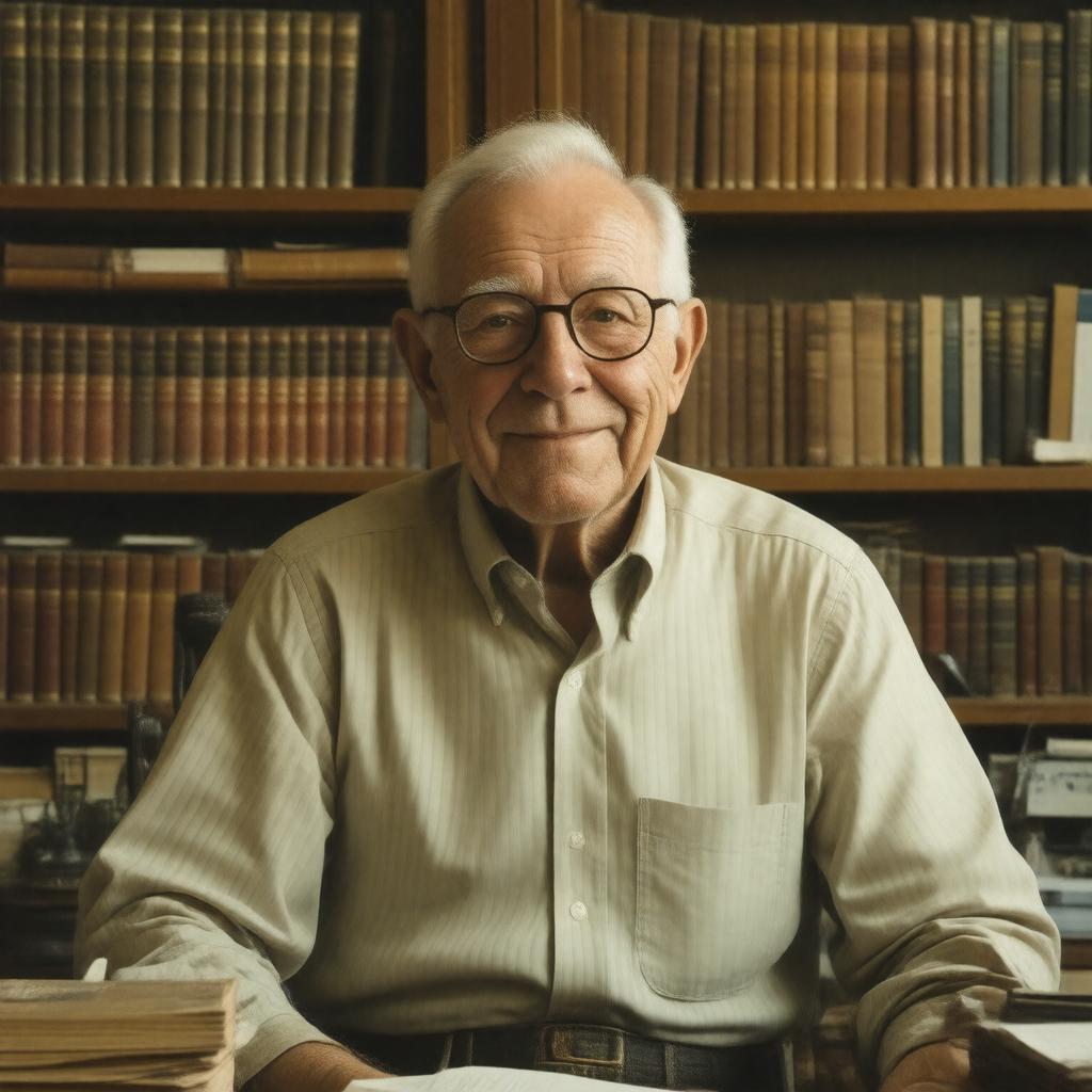 AI-created image of John Weakland