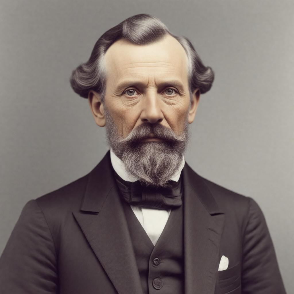 AI-created image of John Wesley Emerson