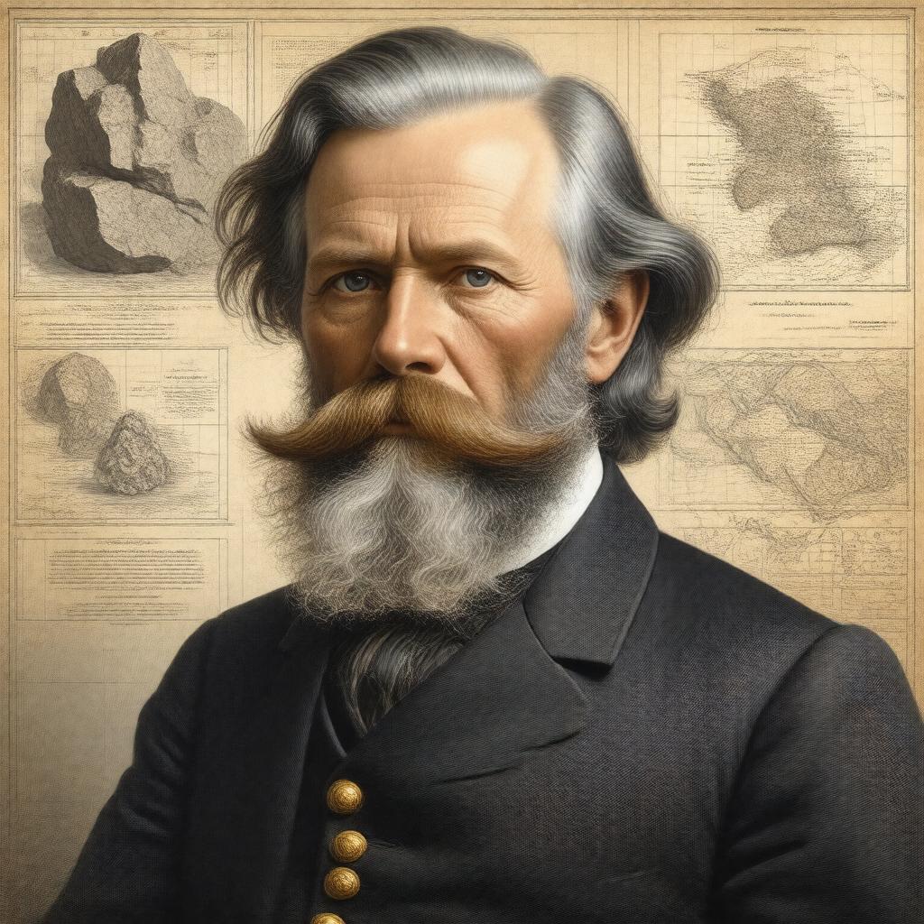 AI-created image of John Wesley Powell