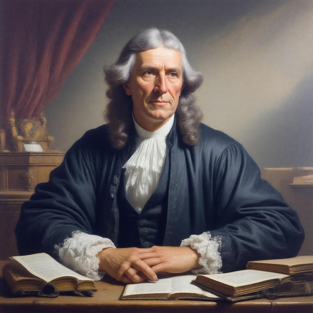 AI-created image of John Wesley