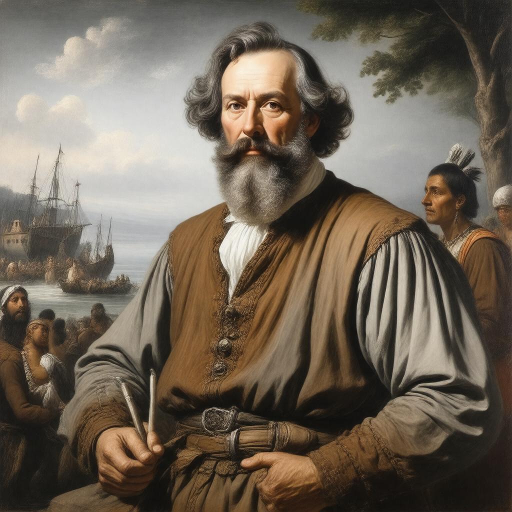 AI-created image of John White