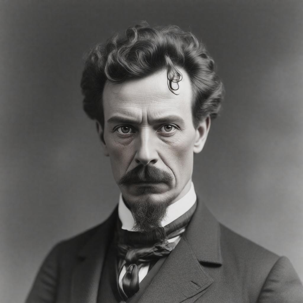 AI-created image of John Wilkes Booth