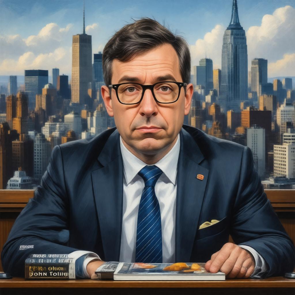 AI-created image of John William Oliver