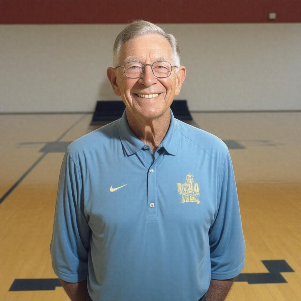 AI-created image of John Wooden