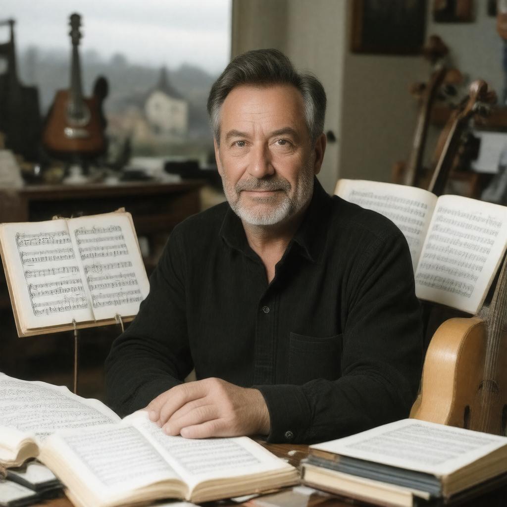 AI-created image of John Woolrich