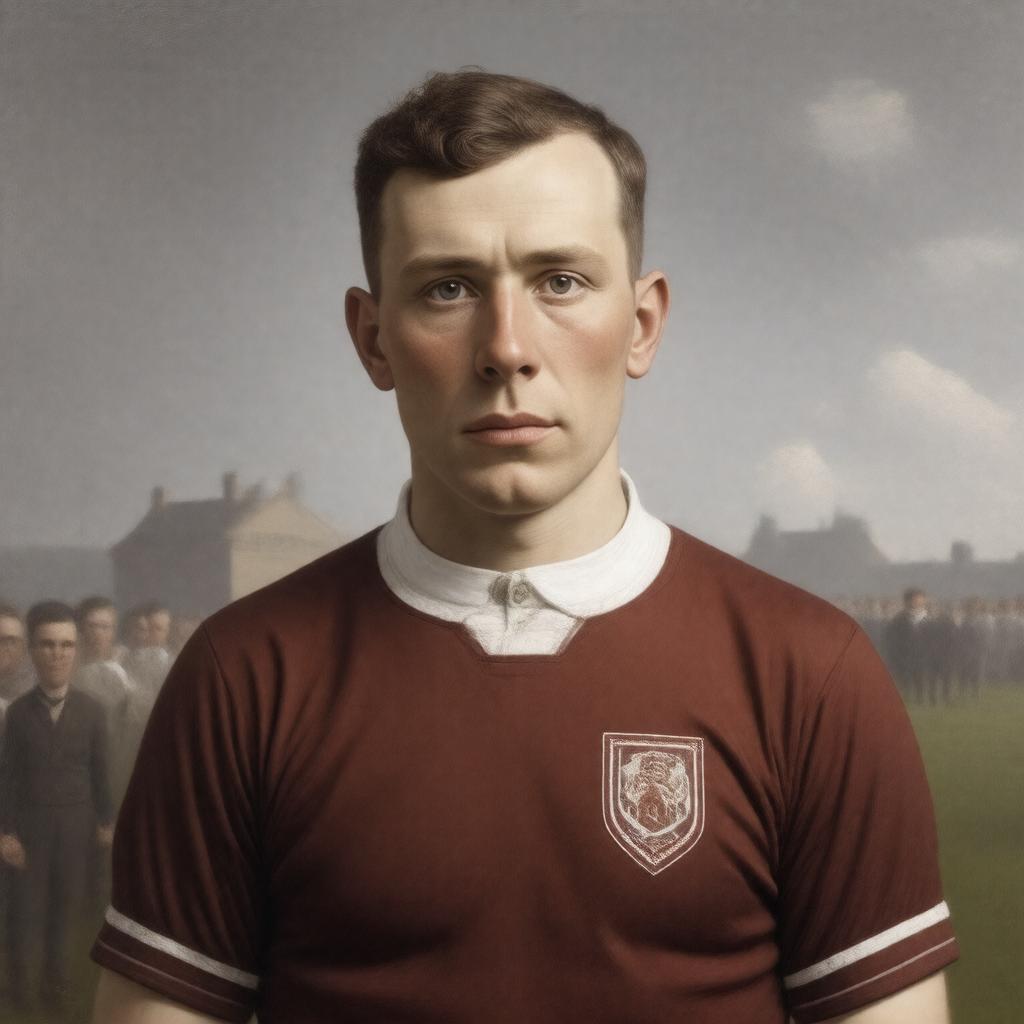 Click to view larger image AI-created image of John Yates (footballer)