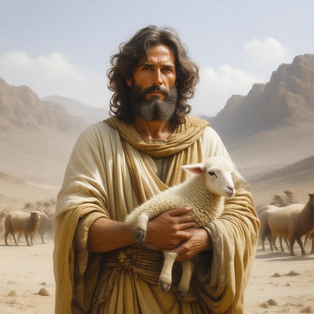 AI-created image of John the Baptist