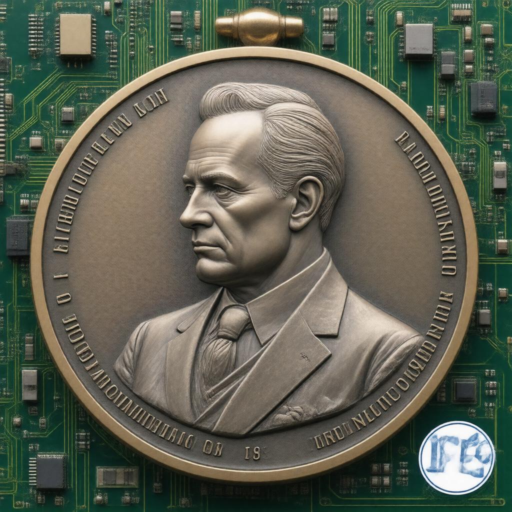 Click to view larger image AI-created image of John von Neumann Medal