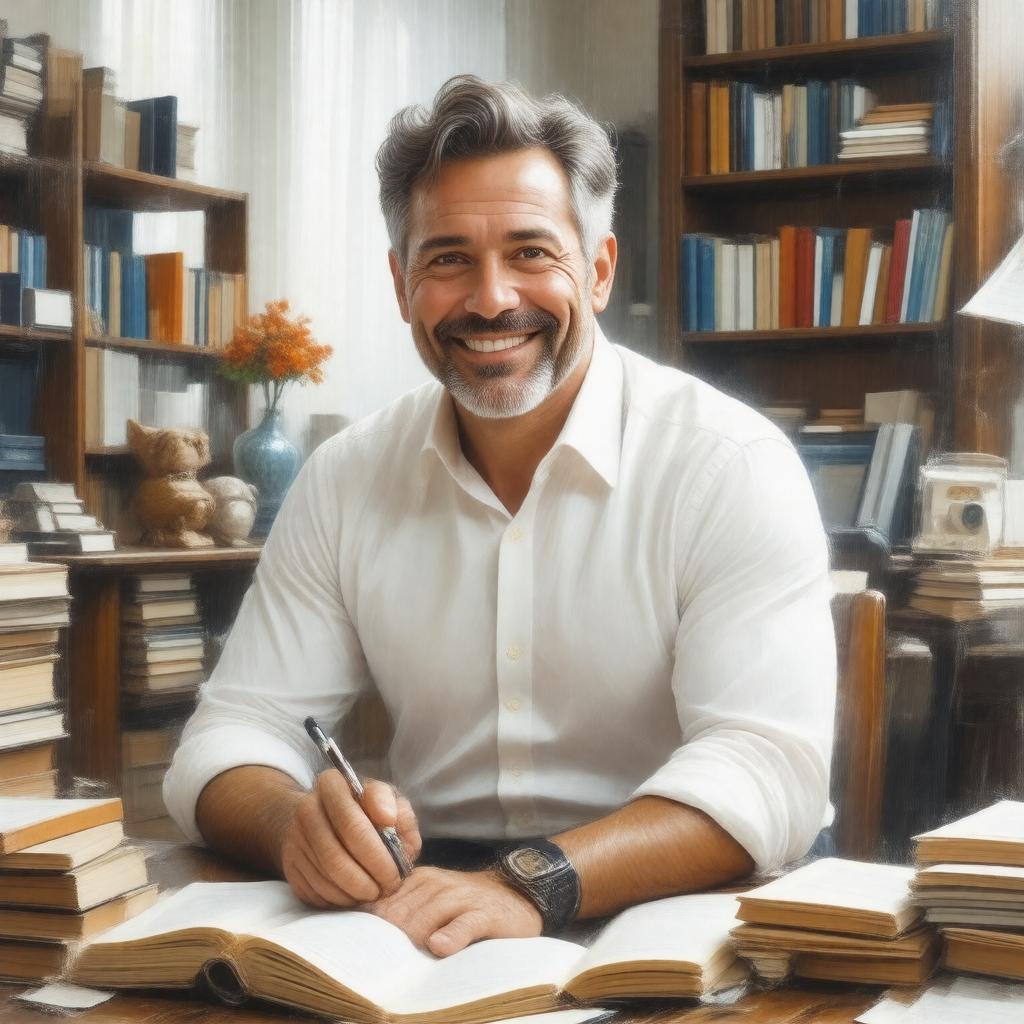 Click to view larger image AI-created image of Johnathan Douglas