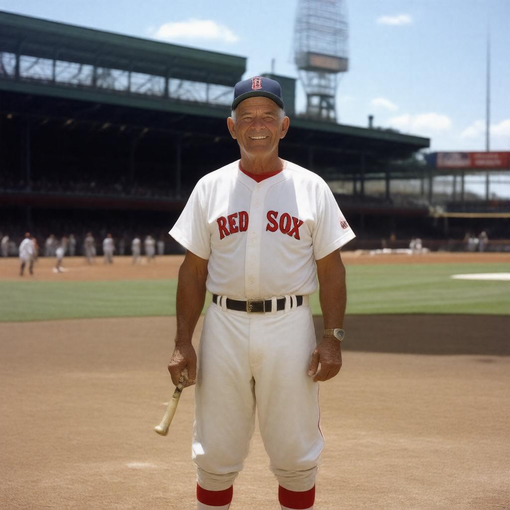 AI-created image of Johnny Pesky