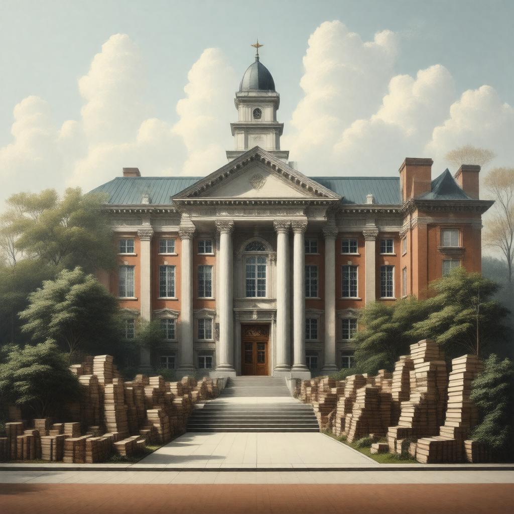 AI-created image of Johns Hopkins University Press