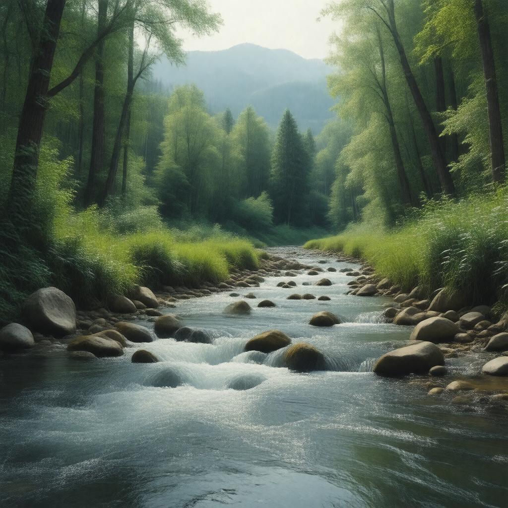 AI-created image of Johnson Creek