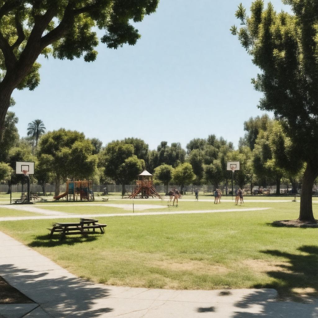 Click to view larger image AI-created image of Johnson Park