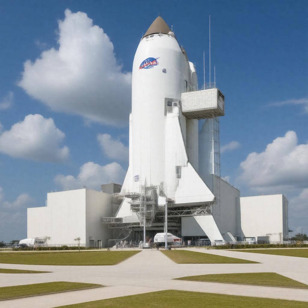AI-created image of Johnson Space Center