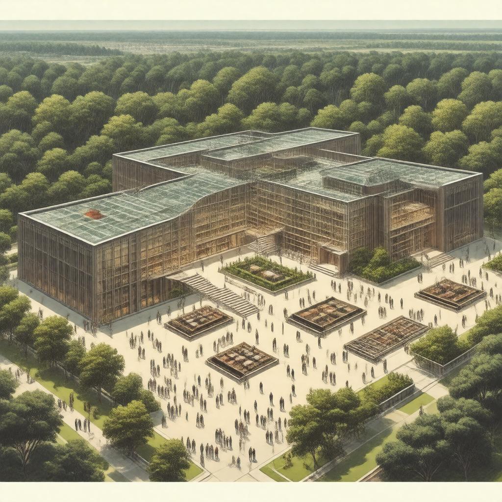 Click to view larger image AI-created image of Joint Center for History and Economics