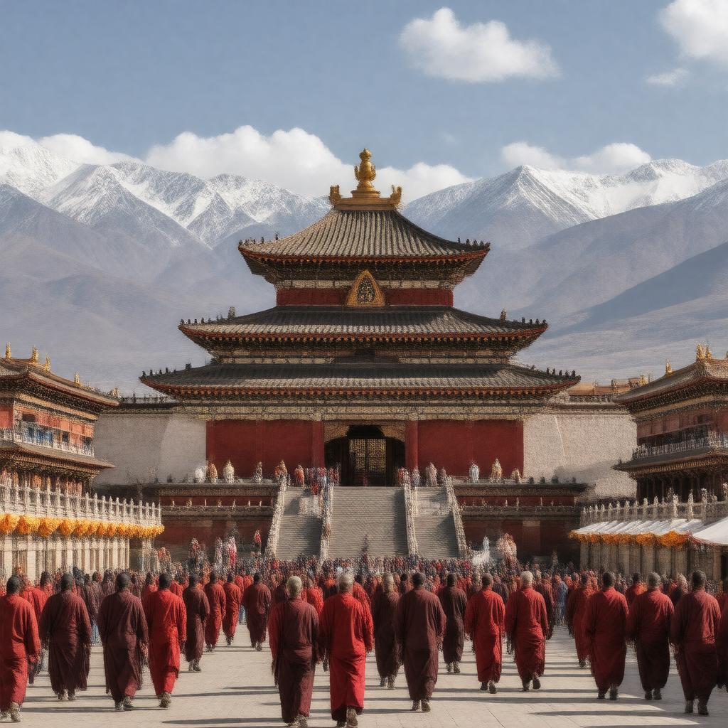 AI-created image of Jokhang Temple